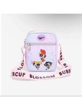 Cartoon Network Powerpuff Girls Pink Crossbody Bag